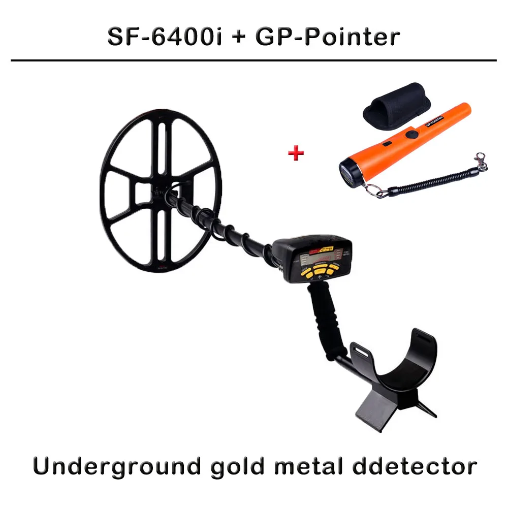 Free shipping Professional Metal Detector SF-6400i Underground Depth 2.5m Scanner Search Finder Gold Detector Treasure Hunter
Free shipping Professional Metal Detector SF-6400i Underground Depth 2.5m Scanner Search Finder Gold Detector Treasure Hunter