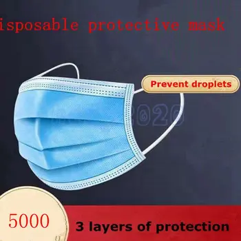5000pcs Disposable face mask Non Woven Anti-dust mouth masks Safe Breathable protetive fast shipping instock
5000pcs Disposable face mask Non Woven Anti-dust mouth masks Safe Breathable protetive fast shipping instock