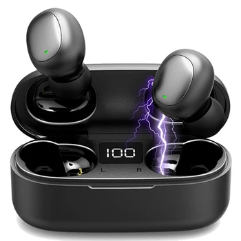 

TWS Z369 Wireless Earphones Bluetooth V5.0 IPX5 Waterproof HIFI Stereo Sport Headsets LED Power Display Earbuds for iOS Android