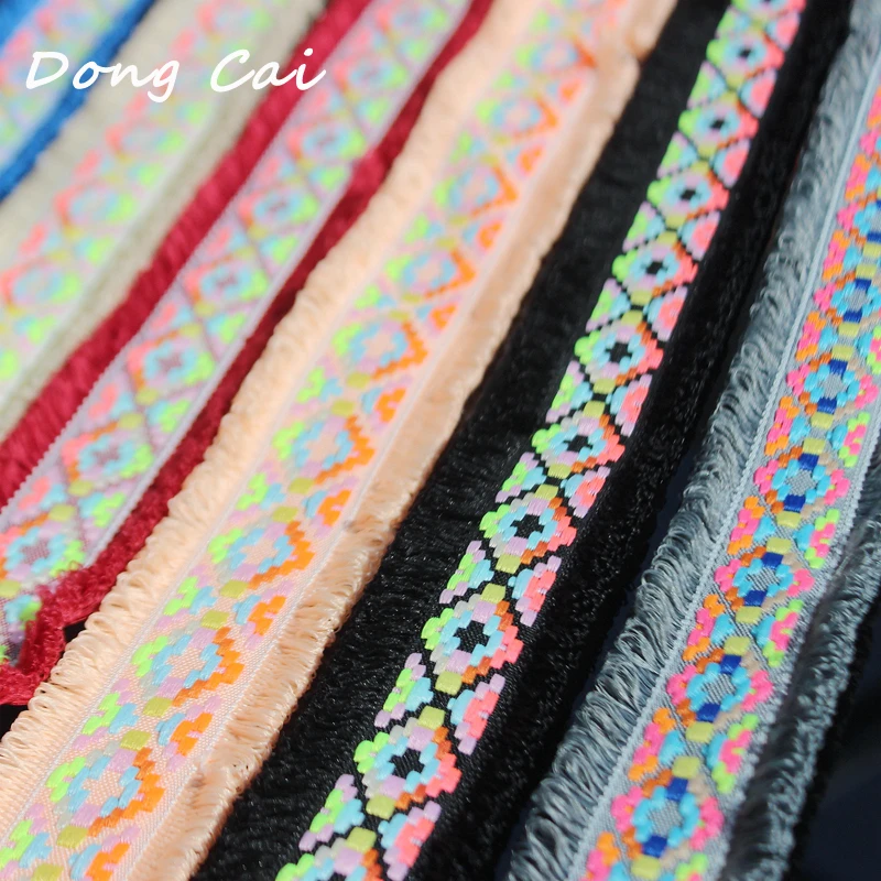 10yard 45mm Embroidered Tassel Lace Ethnic Fringed Trim Ribbon Sewing lace Latin Dress Stage Hairpin Garment Curtain Decorative
10yard 45mm Embroidered Tassel Lace Ethnic Fringed Trim Ribbon Sewing lace Latin Dress Stage Hairpin Garment Curtain Decorative