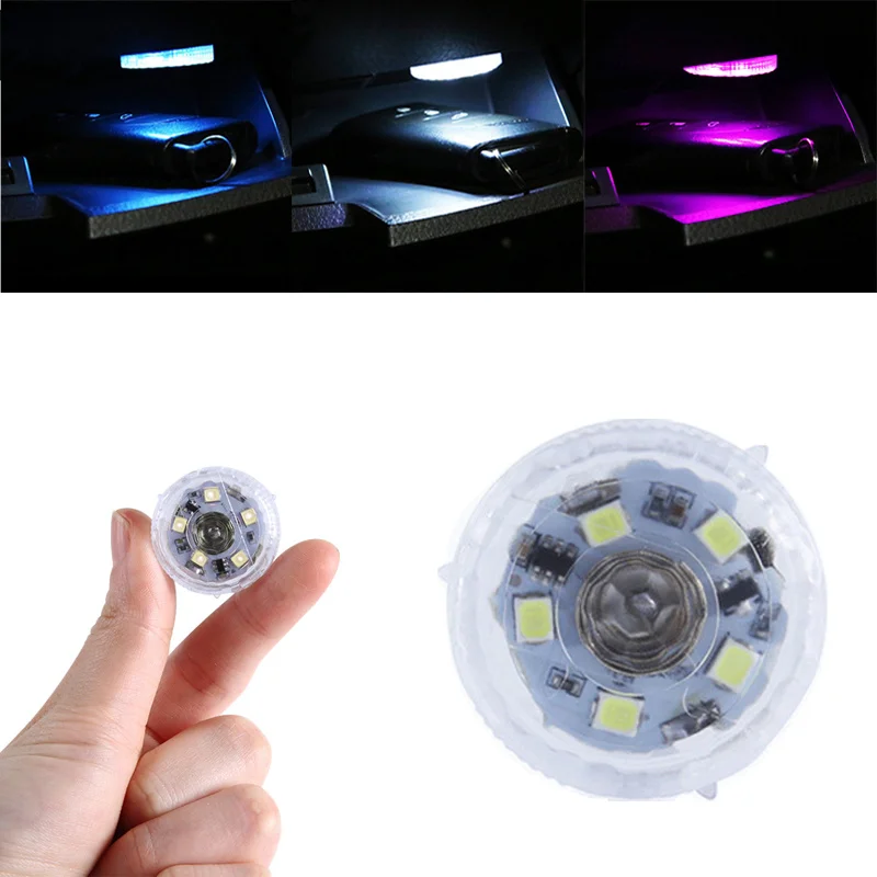 Portable Car Mini Led Lights Touch Switch Car Ambient Lamp Interior Night Light Wireless White/blue/purple Lamps
Portable Car Mini Led Lights Touch Switch Car Ambient Lamp Interior Night Light Wireless White/blue/purple Lamps