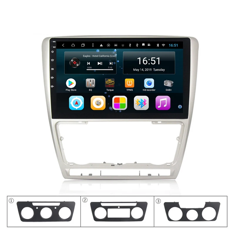 car radio with HD1080P MP3 MP4 Music Resolution HD display Resolution 1024 * 600 USB for skoda octavia II A5 10.1" Android 8.1
car radio with HD1080P MP3 MP4 Music Resolution HD display Resolution 1024 * 600 USB for skoda octavia II A5 10.1" Android 8.1