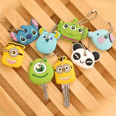 1pcs cartoon Silicone Protective key Case Cover Key chain Cartoon key cap key Ring Cars Keychain fashion accessories
1pcs cartoon Silicone Protective key Case Cover Key chain Cartoon key cap key Ring Cars Keychain fashion accessories
