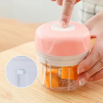 Mini Electric Food Chopper Processor Mixer Blender Pepper Garlic Seasoning Grinder Extreme Speed Grinding Kitchen Tools#g40
Mini Electric Food Chopper Processor Mixer Blender Pepper Garlic Seasoning Grinder Extreme Speed Grinding Kitchen Tools#g40