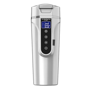 12V 24V Portable Car Heating Cup Stainless Steel Cup Warmer Car Water Kettle Coffee Mug LCD Display Temperature 
12V 24V Portable Car Heating Cup Stainless Steel Cup Warmer Car Water Kettle Coffee Mug LCD Display Temperature