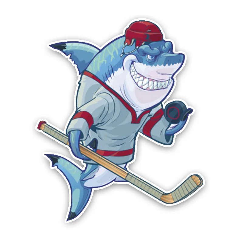 JuYouHui Exterior Accessories Decal Fashion Lovely Ice Hockey Cartoon Sharks Colored Creativity Car Sticker Decoration
JuYouHui Exterior Accessories Decal Fashion Lovely Ice Hockey Cartoon Sharks Colored Creativity Car Sticker Decoration