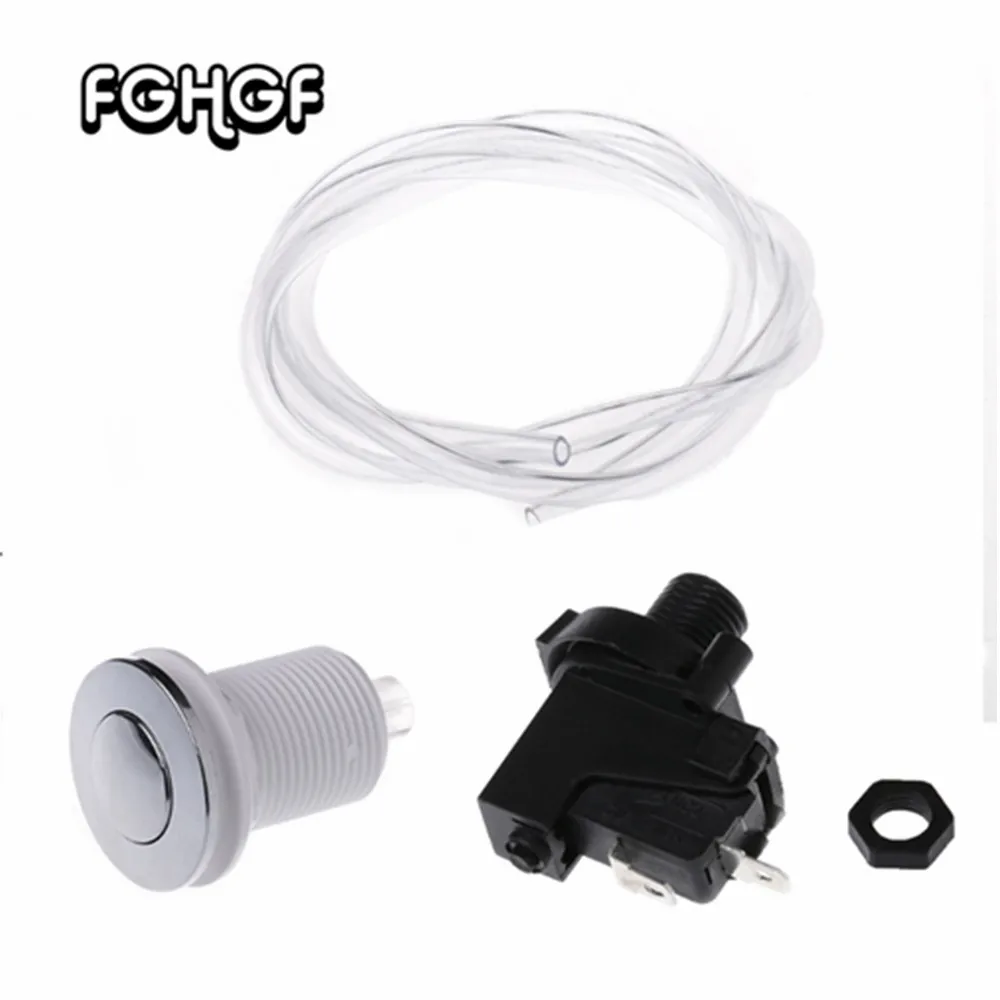Bath Tub Spa Waste Garbage Disposal Self-Lock Air Switch Push Button Air Hose
Bath Tub Spa Waste Garbage Disposal Self-Lock Air Switch Push Button Air Hose