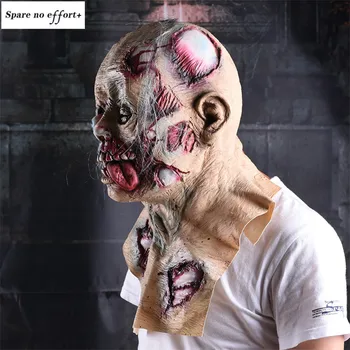 Rotten Bloody Ghost Mask Zombie Mask Head Wear Realistic Masks Halloween Cosplay Party Props Headgear Mascaras De Latex Realista 
Rotten Bloody Ghost Mask Zombie Mask Head Wear Realistic Masks Halloween Cosplay Party Props Headgear Mascaras De Latex Realista