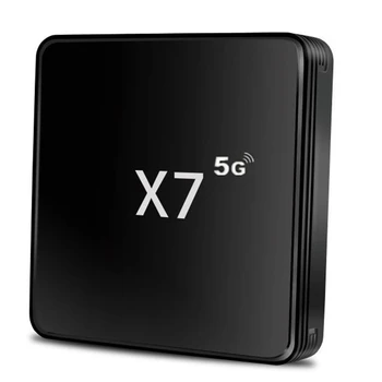 X7 TV Box 4GB+32GB Quad Core Dual Band 2.4G/5G Media Player WIFI EU Plug
X7 TV Box 4GB+32GB Quad Core Dual Band 2.4G/5G Media Player WIFI EU Plug