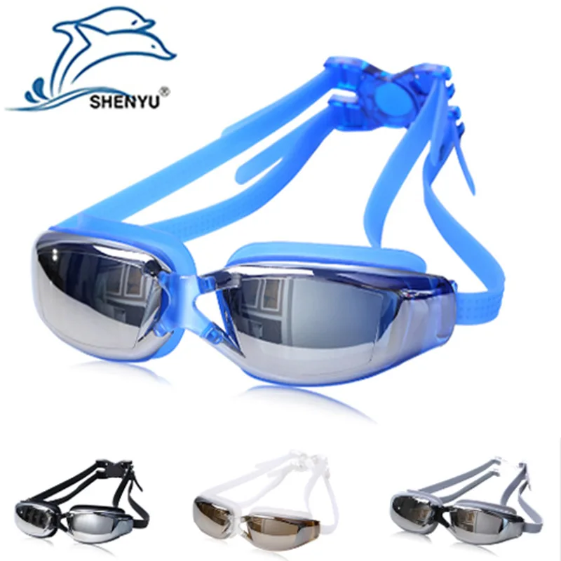 SHENYU Swimming Goggles Waterproof Anti-Fog Anti-UV Swimming Goggles Swimming Glasses Men's WOMEN'S Big Box Electroplated 9011
SHENYU Swimming Goggles Waterproof Anti-Fog Anti-UV Swimming Goggles Swimming Glasses Men's WOMEN'S Big Box Electroplated 9011