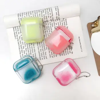 For AirPods Case luxury Quicksand clear Luminous Dynamic liquid Silicone Soft Case For Airpods 2 Bluetooth Earphone back Case
For AirPods Case luxury Quicksand clear Luminous Dynamic liquid Silicone Soft Case For Airpods 2 Bluetooth Earphone back Case