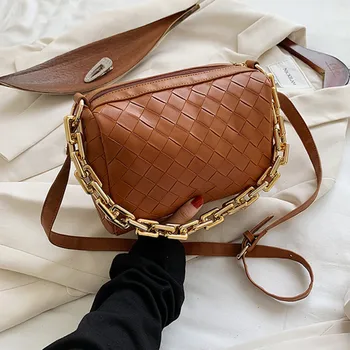 Ladies fashion classic knitting design chain handbag women high quality PU leather shoulder bag female popular underarm bag 2020
Ladies fashion classic knitting design chain handbag women high quality PU leather shoulder bag female popular underarm bag 2020