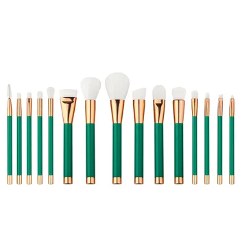 15pcs Green Makeup Brushes Set Make Up Brush Tools Cosmetic Professional Foundation Brush Kits Blending Pencil Kabuki
15pcs Green Makeup Brushes Set Make Up Brush Tools Cosmetic Professional Foundation Brush Kits Blending Pencil Kabuki