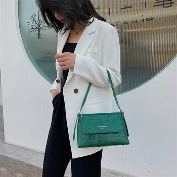 2020 new fashion wild crocodile pattern armpit bag ladies Korean version of the retro simple shoulder bag womens bags handbags
2020 new fashion wild crocodile pattern armpit bag ladies Korean version of the retro simple shoulder bag womens bags handbags