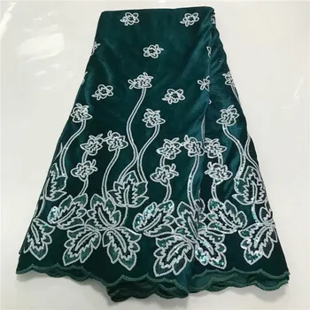 African Velvet Lace Fabric Sequins 2020 High Quality Lace African Lace Fabric French Lace Fabric Nigerian Lace Fabric 5 Yards WD
African Velvet Lace Fabric Sequins 2020 High Quality Lace African Lace Fabric French Lace Fabric Nigerian Lace Fabric 5 Yards WD