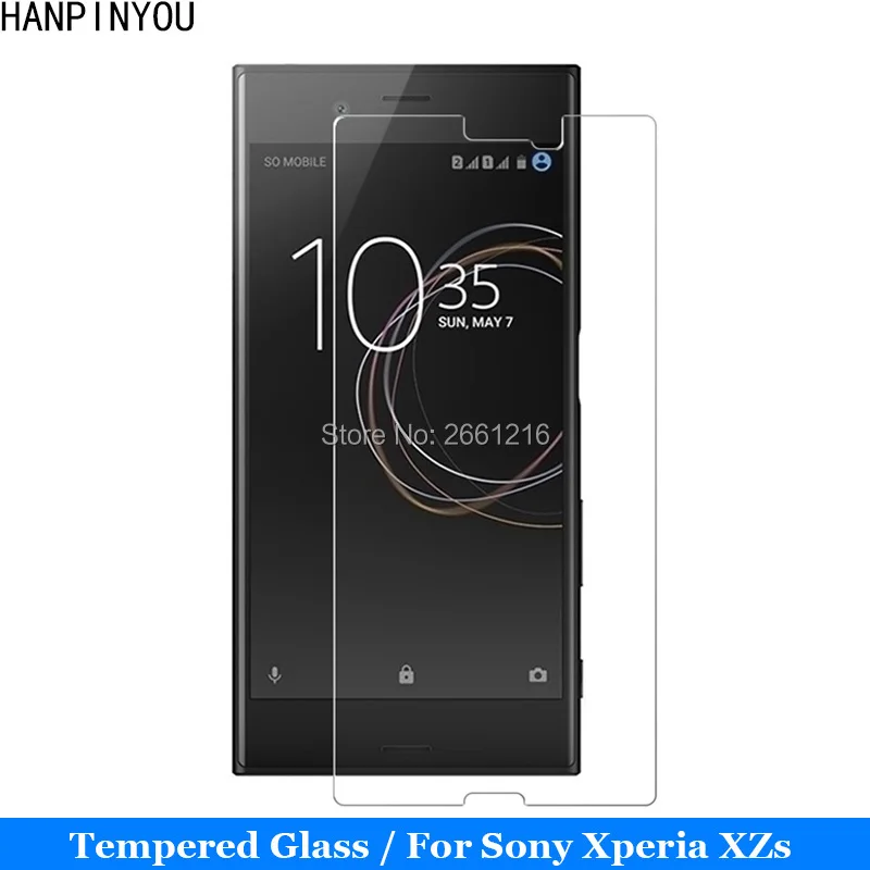 Фото For Sony XZs Tempered Glass 9H 2.5D Premium Screen Protector Film Xperia / Dual G8231 G8232 5.2" | Мобильные телефоны и