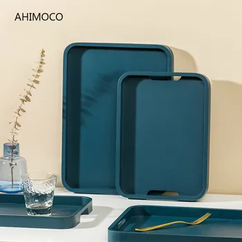 Ins Rectangular Tray Morandi Color Storage Tray Tableware Dinner Breakfast Teapot Holder Creative Wooden Tea Tray Cup Tray
Ins Rectangular Tray Morandi Color Storage Tray Tableware Dinner Breakfast Teapot Holder Creative Wooden Tea Tray Cup Tray
