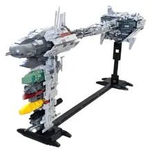 MOC Nebulon-B Escort Frigate Block Model Transport Ship bricks Medical Model Assemble Educational Children's Toy Collection Gift
MOC Nebulon-B Escort Frigate Block Model Transport Ship bricks Medical Model Assemble Educational Children's Toy Collection Gift