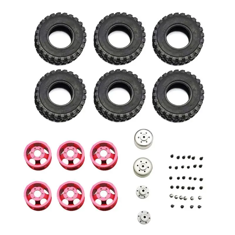 Metal Wheel Rim with Rubber Tire Upgraded Spare Parts for WPL Henglong C14 C24 4x4 Truck Crawler
Metal Wheel Rim with Rubber Tire Upgraded Spare Parts for WPL Henglong C14 C24 4x4 Truck Crawler