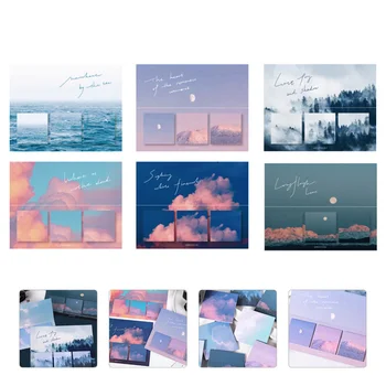 360pcs Natural Scenery Pattern Post Memo Beautiful Practical Sticky Notes Post-it Note Sticky Pad Post Memo for School Home Offi
360pcs Natural Scenery Pattern Post Memo Beautiful Practical Sticky Notes Post-it Note Sticky Pad Post Memo for School Home Offi