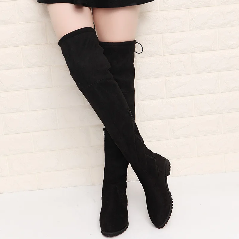 Boots Sexy Over The Knee High Suede Women Snow Boots Women's Fashion Winter Thigh High Boots Shoes Woman
Boots Sexy Over The Knee High Suede Women Snow Boots Women's Fashion Winter Thigh High Boots Shoes Woman