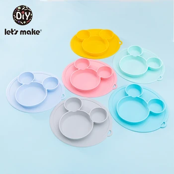 Let'S Make 5PC Silicone Plate Food Grade Baby Silicone Dishes Multicolor For Kids Feeding Plate Microwaveable Beated Tableware
Let'S Make 5PC Silicone Plate Food Grade Baby Silicone Dishes Multicolor For Kids Feeding Plate Microwaveable Beated Tableware