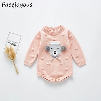 Baby Girl Long Sleeve Bodysuit Infant Kids Cotton Clothes Newborn Girl Onesies Knitted Sweater 0-3Y Baby Spring Costume Knitwear
Baby Girl Long Sleeve Bodysuit Infant Kids Cotton Clothes Newborn Girl Onesies Knitted Sweater 0-3Y Baby Spring Costume Knitwear