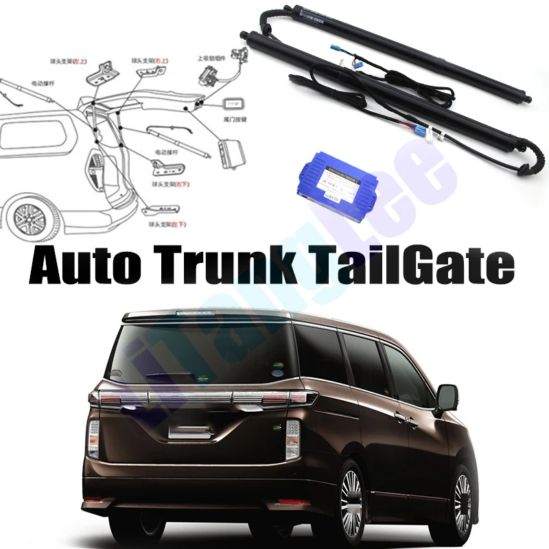 Автомобильный подъемник для багажника для Nissan Elgrand E52 2010 ~ 2021, электрический люк, стойка, привод для задней двери автомобиля
Автомобильный подъемник для багажника для Nissan Elgrand E52 2010 ~ 2021, электрический люк, стойка, привод для задней двери автомобиля