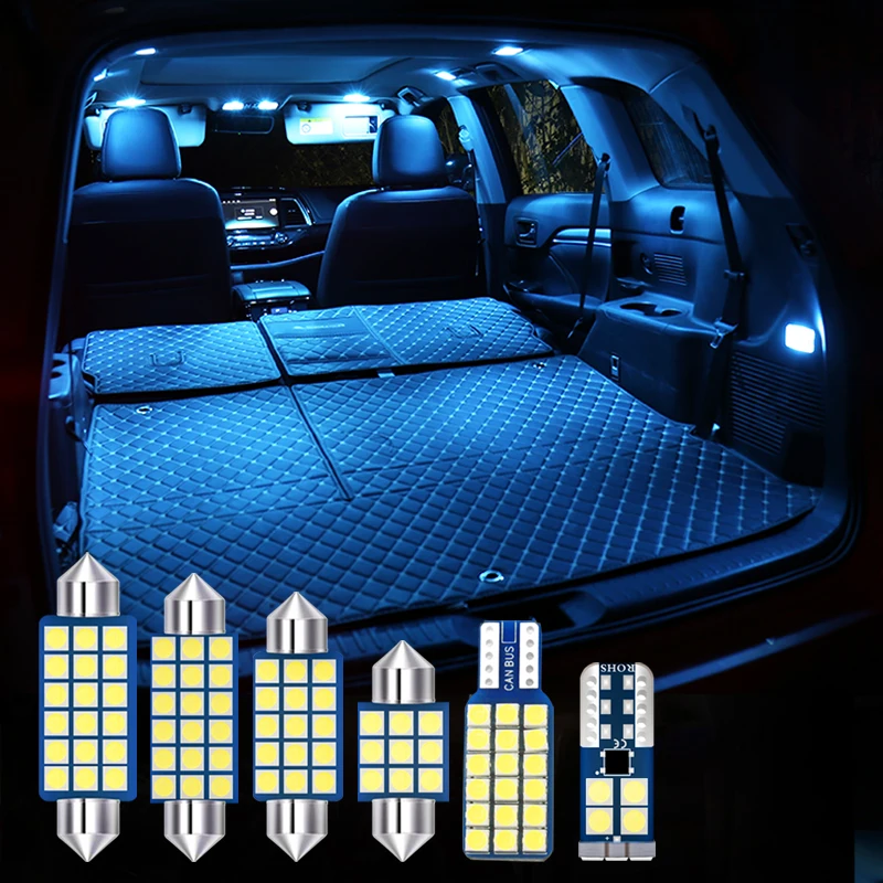 9pcs Car LED Bulbs Interior Dome Lamps Trunk Vanity Mirror Light For Toyota Highlander XU50 2015 2016 2017 2018 2019 Accessories
9pcs Car LED Bulbs Interior Dome Lamps Trunk Vanity Mirror Light For Toyota Highlander XU50 2015 2016 2017 2018 2019 Accessories