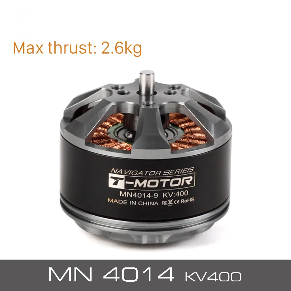 Высокопроизводительный бесщеточный электродвигатель T-motor MN4014 KV400 с внешним