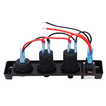 1PC Premium Quality Dual USB DC12V Round Rocker Circuit Breaker ON/OFF SPST Switch Switch Panel for Boat Car
1PC Premium Quality Dual USB DC12V Round Rocker Circuit Breaker ON/OFF SPST Switch Switch Panel for Boat Car