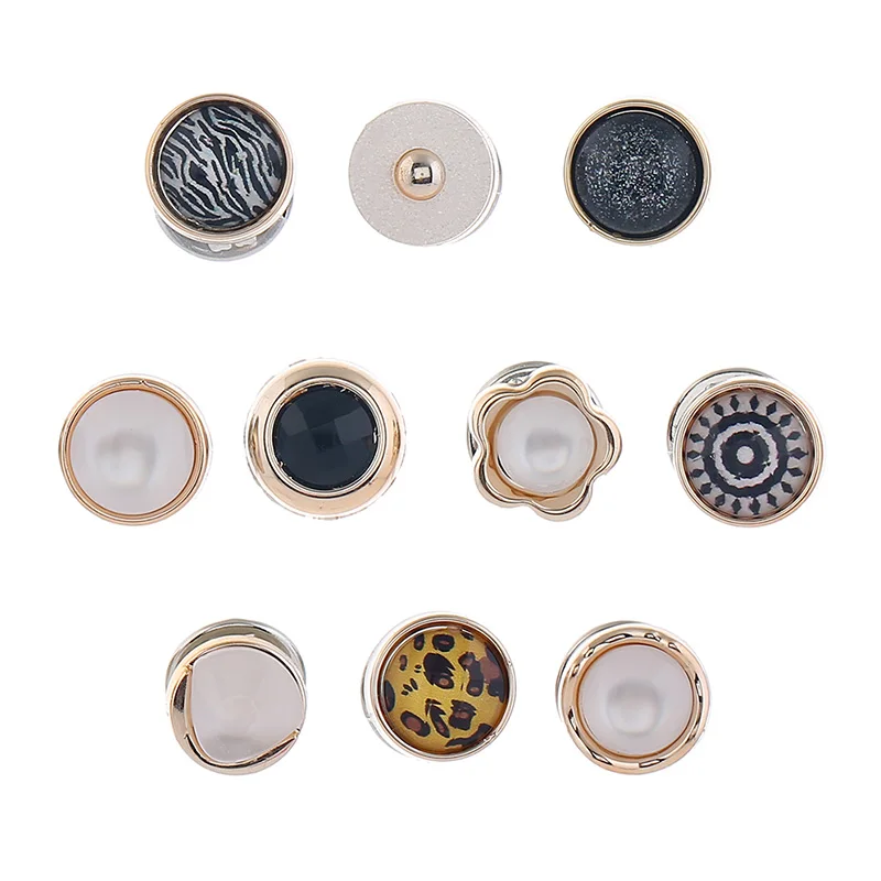 10Pcs Women Brooch Button Pearl Rhinestone Prevent Exposure Shirt Snap Buttons Brooch Pins Badge Cufflinks Button Clothes Decor 10 Mallzona H3f511f3cd44743bcbbdcaebd5dee7580O 10Pcs Women Brooch Button Pearl Rhinestone Prevent Exposure Shirt Snap Buttons Brooch Pins Badge Cufflinks Button Clothes Decor Mallzona