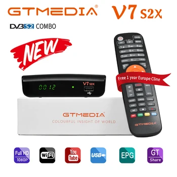 GTMEDIA V7 S2X HD DVB-S/S2/S2X+T/T2 AVS+ VCM/ACM/multi-stream/T2MI Support Online Movie Youtube Youporn and Unicable
GTMEDIA V7 S2X HD DVB-S/S2/S2X+T/T2 AVS+ VCM/ACM/multi-stream/T2MI Support Online Movie Youtube Youporn and Unicable