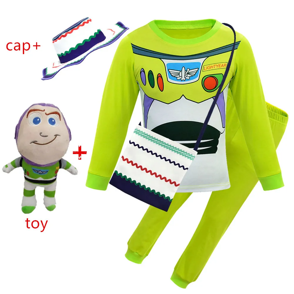 Boys Clothing Toy Story 4 Buzz Lightyear Woody cosplay Halloween costumes Boys Clothes Cartoon Kid Boy Clothing Set T-shit+Pants
Boys Clothing Toy Story 4 Buzz Lightyear Woody cosplay Halloween costumes Boys Clothes Cartoon Kid Boy Clothing Set T-shit+Pants