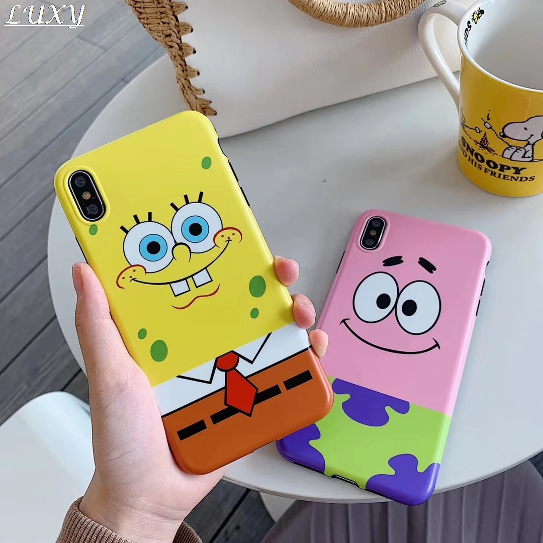 Cute Cartoon Plankton Patrick Star Pattern Phone Case For iPhone 6 s 7 8 plus X XS 11 Pro Max Xr Back Cover Bag Fundas Coque
Cute Cartoon Plankton Patrick Star Pattern Phone Case For iPhone 6 s 7 8 plus X XS 11 Pro Max Xr Back Cover Bag Fundas Coque