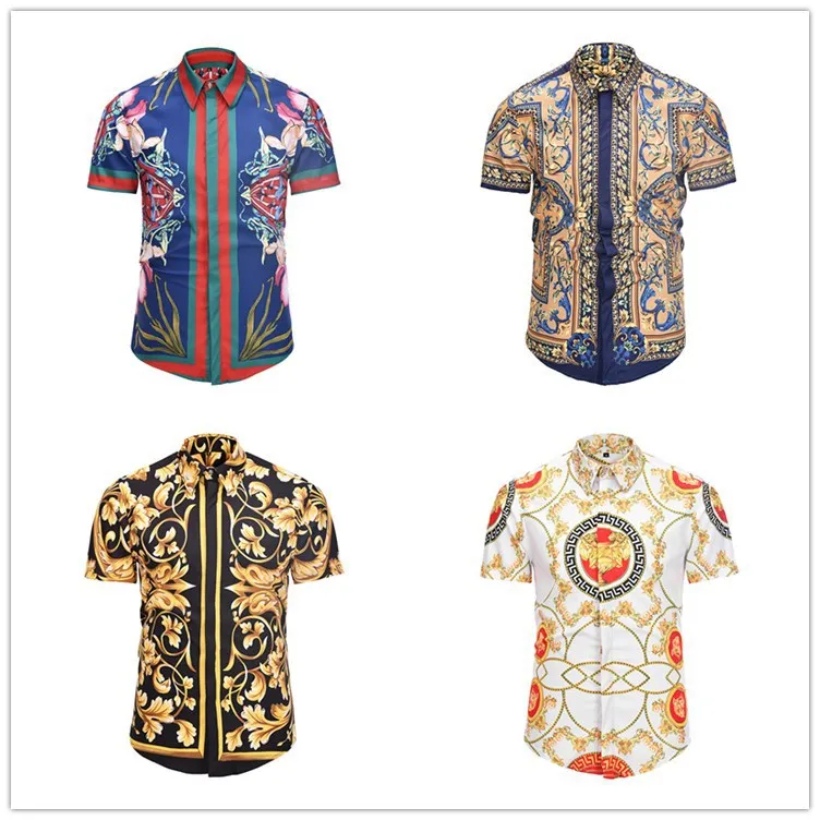 2018 Summer 3D Short-sleeved Shirt Digital Printing Personalized & Creative Decorative Pattern Trend Handsome Men-
2018 Summer 3D Short-sleeved Shirt Digital Printing Personalized & Creative Decorative Pattern Trend Handsome Men-