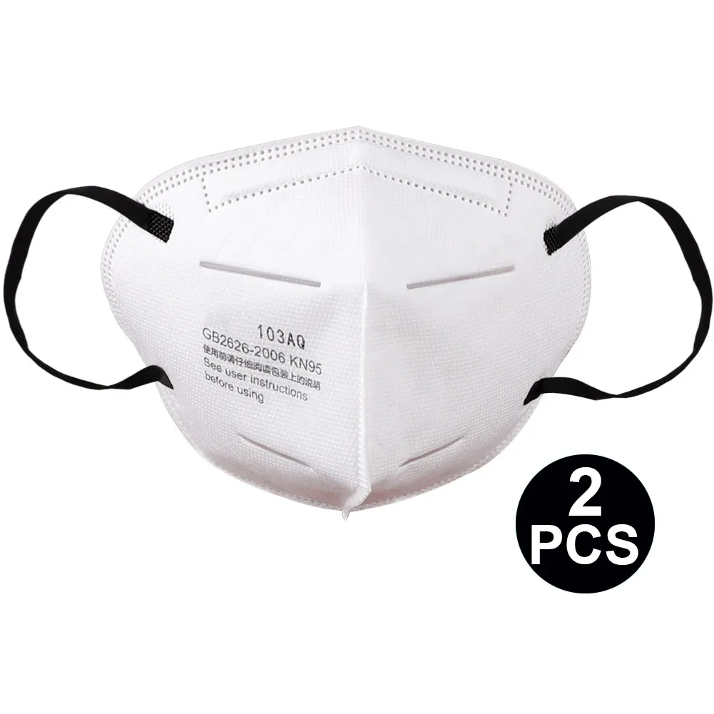 New 2 Pcs KN95 White Face Masks Disposable Anti Dust Pollution Mask Safety Anti-bacterial Mask Outdoor Protection Masks
New 2 Pcs KN95 White Face Masks Disposable Anti Dust Pollution Mask Safety Anti-bacterial Mask Outdoor Protection Masks