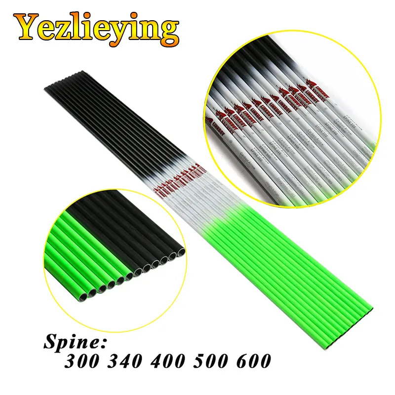 6pcsCrossbow ID6.2mm Sp340-600 Archery Carbon Arrows Shaft for Traditional Compound Bows and Arrows Accessories Hunting Archery
6pcsCrossbow ID6.2mm Sp340-600 Archery Carbon Arrows Shaft for Traditional Compound Bows and Arrows Accessories Hunting Archery