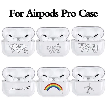 luxury World map sketch pattern for AirPods Pro case Bluetooth earphone protective case for Air Pods 3 Pro case Clear hard case
luxury World map sketch pattern for AirPods Pro case Bluetooth earphone protective case for Air Pods 3 Pro case Clear hard case
