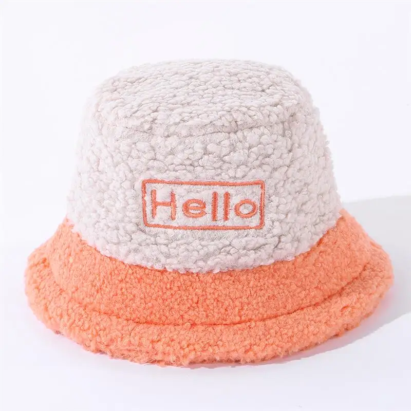 Waliicorners Faux Fur Lambswool Womens Winter Bucket Hat Warm Soft Letter Color Matching Panama Lady Girl Outdoor Travel Velvet Fisherman Hat 10 H3f57a3aa2fbd4b7cb12d4daa9bf5880f2