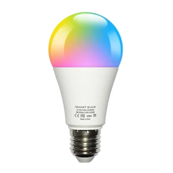 Smart LED Light Bulb RGBCW WiFi Voice Control, Time Setting,Easy Set-up, No Hub Required
Smart LED Light Bulb RGBCW WiFi Voice Control, Time Setting,Easy Set-up, No Hub Required