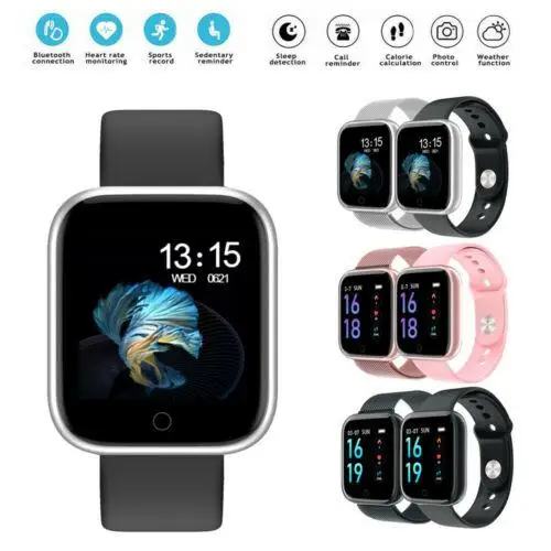 IdealHouse Fashion T80 Smart Watch Women Men Sports Waterproof Bracelet
IdealHouse Fashion T80 Smart Watch Women Men Sports Waterproof Bracelet