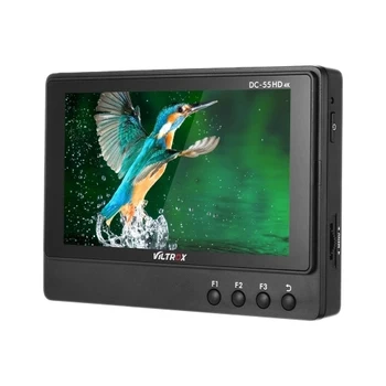 Viltrox DC-55HD 5.5 Inch Professional 1920 x 1080 4K HD Monitor HD AV Signal Input Camera Video Monitor for Canon Nikon Sony DSL
Viltrox DC-55HD 5.5 Inch Professional 1920 x 1080 4K HD Monitor HD AV Signal Input Camera Video Monitor for Canon Nikon Sony DSL