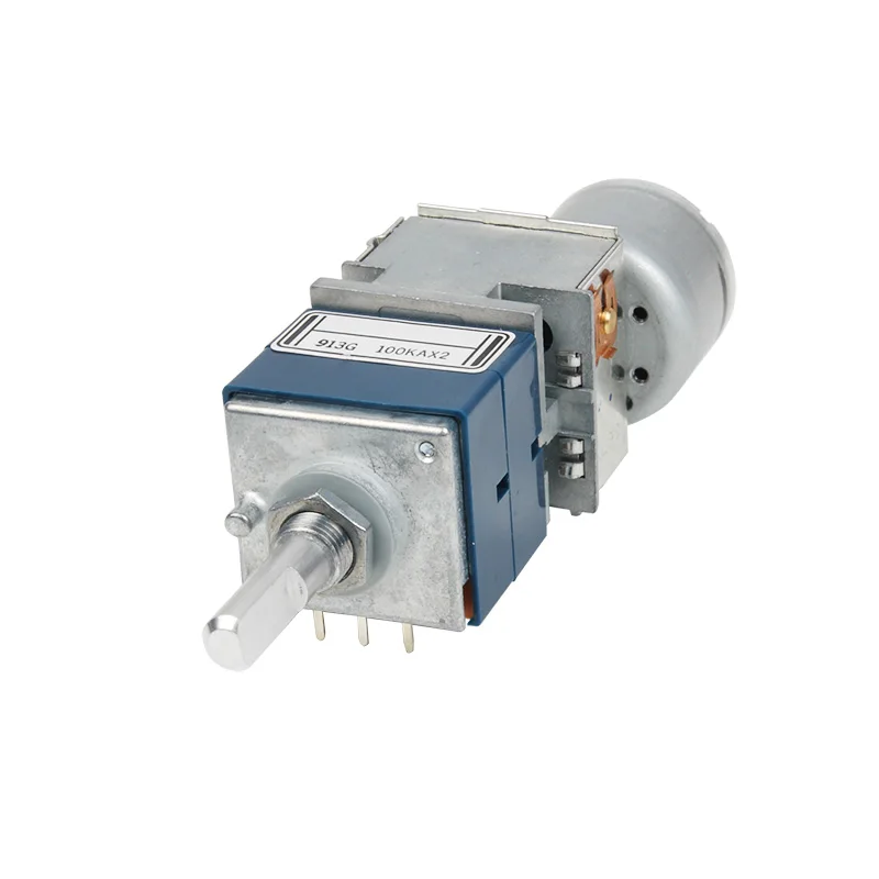 1 PCSJapan ALPS Remote Volume Fever Sound Blue Shell Motor RK27 Double Potentiometer 100KA Handle Length 25mm
1 PCSJapan ALPS Remote Volume Fever Sound Blue Shell Motor RK27 Double Potentiometer 100KA Handle Length 25mm