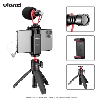 ulanzi Smartphone Video Kit 2 with Mini Extendable Desktop Tripod + Video Microphone for Smartphone Vlogging Live Streaming
ulanzi Smartphone Video Kit 2 with Mini Extendable Desktop Tripod + Video Microphone for Smartphone Vlogging Live Streaming