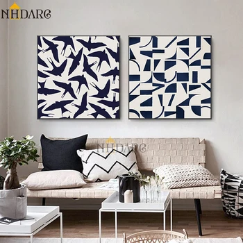 NHDARC Blue Abstract Bird Color Block Giclee Print Art Canvas Painting Poster Wall Pictures for Living Room Bed Room Home Decor 
NHDARC Blue Abstract Bird Color Block Giclee Print Art Canvas Painting Poster Wall Pictures for Living Room Bed Room Home Decor