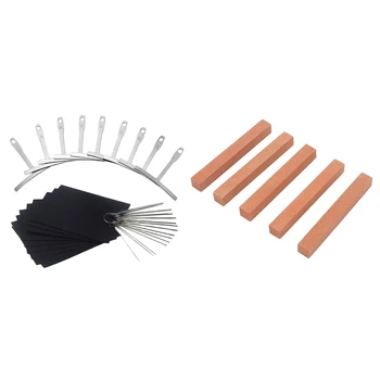 1 Set Guitar Luthier Tool Set & 5Pcs 4 Inch Grinding Stone Fret Filing Sanding Cleaning Tool Set Fret Eraser
1 Set Guitar Luthier Tool Set & 5Pcs 4 Inch Grinding Stone Fret Filing Sanding Cleaning Tool Set Fret Eraser