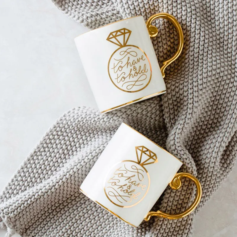Ceramic Cup Mug Home Decoration Milk Ceramics Mr. and Mrs. Coffee European Style Gift Drinking Couples Cup Exquisite
Ceramic Cup Mug Home Decoration Milk Ceramics Mr. and Mrs. Coffee European Style Gift Drinking Couples Cup Exquisite