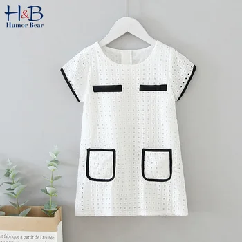 Humor Bear Girl Dress 2020 Summer New Black &White Classic Round Neck Hollowed Princess Party Dress Children'S Clothing 2-6Y
Humor Bear Girl Dress 2020 Summer New Black &White Classic Round Neck Hollowed Princess Party Dress Children'S Clothing 2-6Y