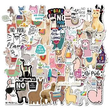 50PCS Kawaii Alpaca Waterproof Graffiti Stickers Skateboard Fridge Guitar Laptop Motorcycle Travel Luggage Kid Toy Sticker Decal
50PCS Kawaii Alpaca Waterproof Graffiti Stickers Skateboard Fridge Guitar Laptop Motorcycle Travel Luggage Kid Toy Sticker Decal